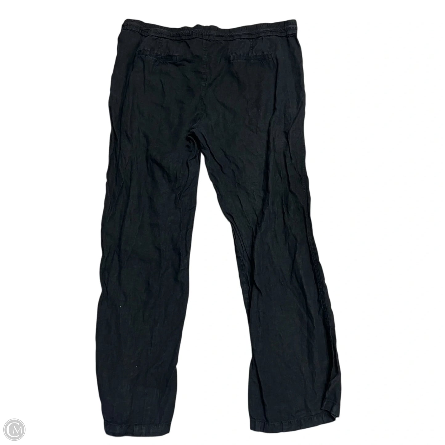 Pants Linen By Caslon In Black, Size: 18
