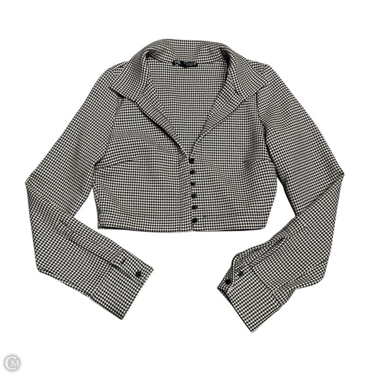 Jacket Other By Zara In Black & Tan, Size: M