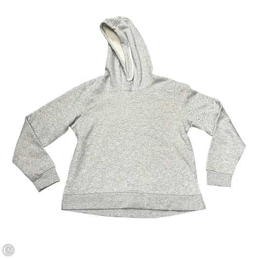Sweatshirt Hoodie By Tek Gear In Grey, Size: M