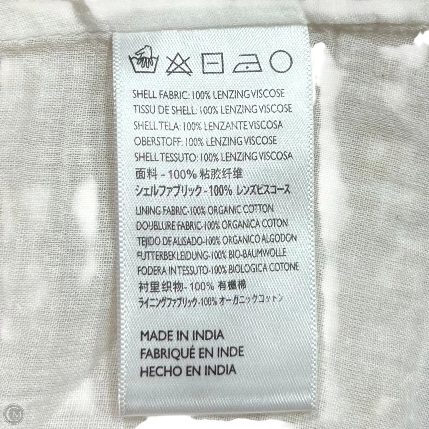 Dress Casual Short By Cleobella In Tan & White, Size: S