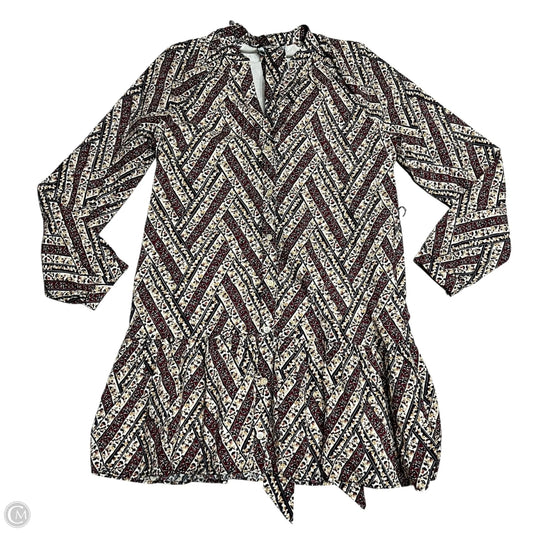 Dress Casual Short By Veronica Beard In Red & Tan, Size: S