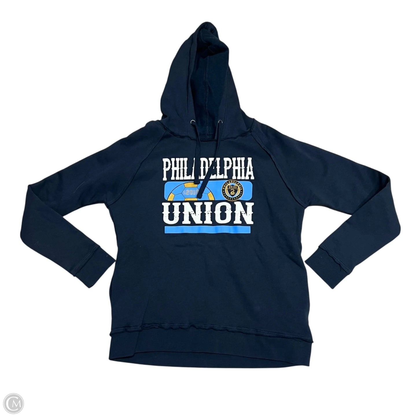 Sweatshirt Hoodie By 5th And Ocean In Navy, Size: L