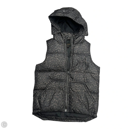 Vest Designer By Coach In Leopard Print, Size: Xs