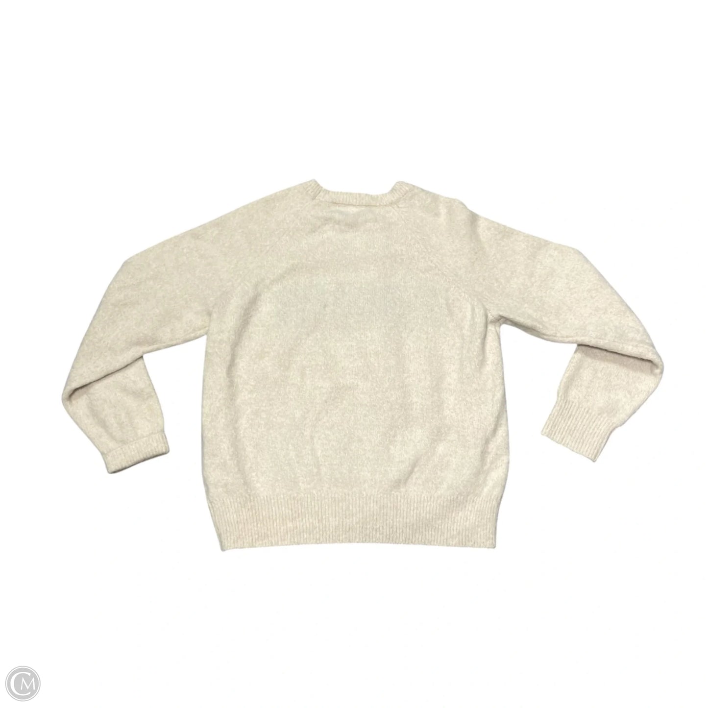 Sweater By Z Supply In Cream & Green, Size: Xs