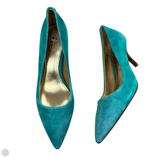 Shoes Designer By Coach In Teal, Size: 9.5