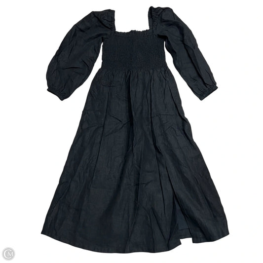 Dress Casual Maxi By J. Crew In Black, Size: Xs