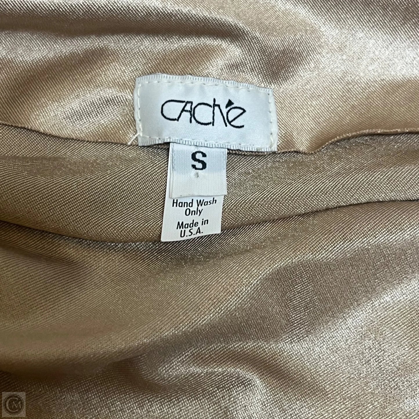 Dress Party Short By Cache In Gold, Size: S
