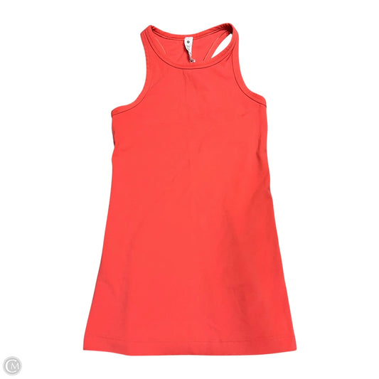Athletic Tank Top By Lululemon In Coral, Size: Xs