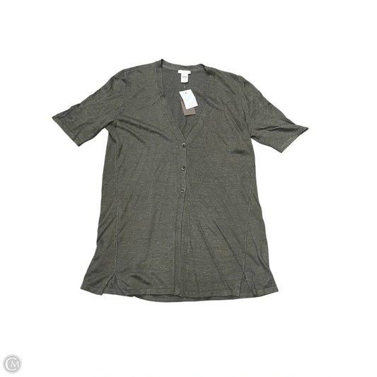 Sweater Cardigan By J. Jill In Green, Size: S