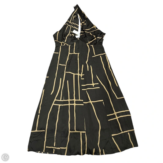 Dress Casual Midi By Banana Republic In Taupe, Size: M