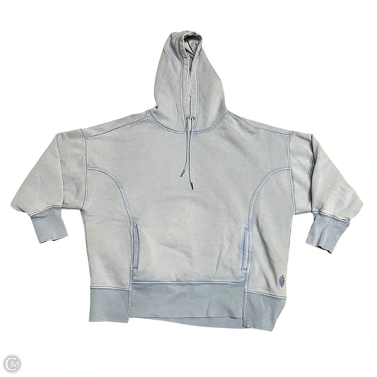 Athletic Sweatshirt Hoodie By Free People In Blue, Size: Xs