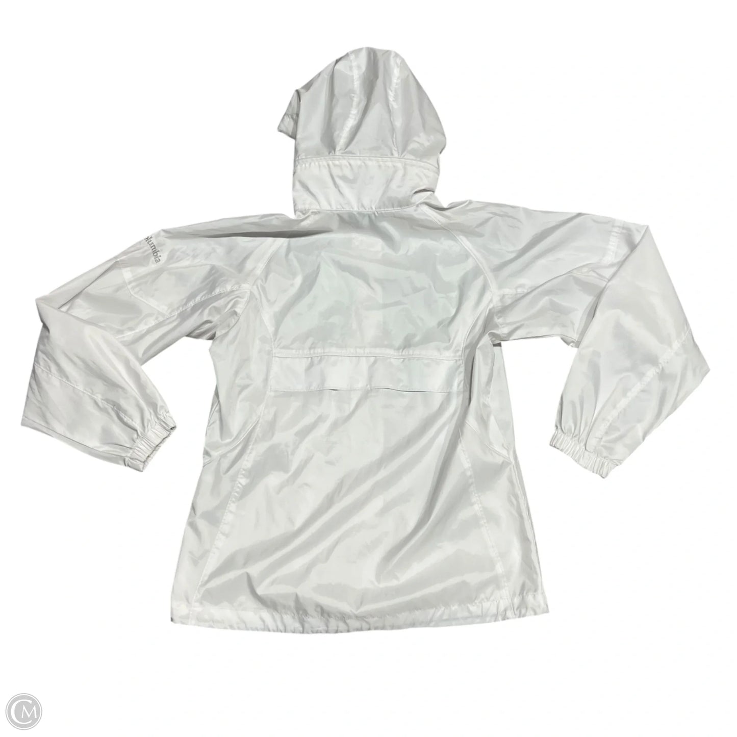 Jacket Windbreaker By Columbia In White, Size: Xs