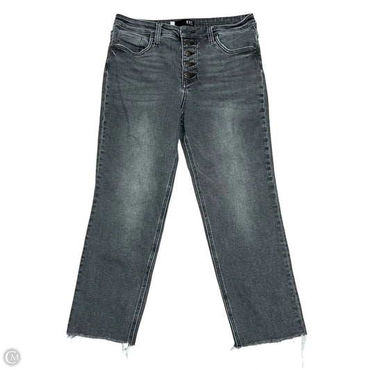 Jeans Wide Leg By Kut In Grey Denim, Size: 12