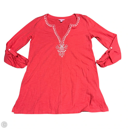 Tunic Designer By Lilly Pulitzer In Coral, Size: M