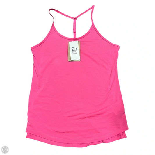 Athletic Tank Top By Nike In Pink, Size: S
