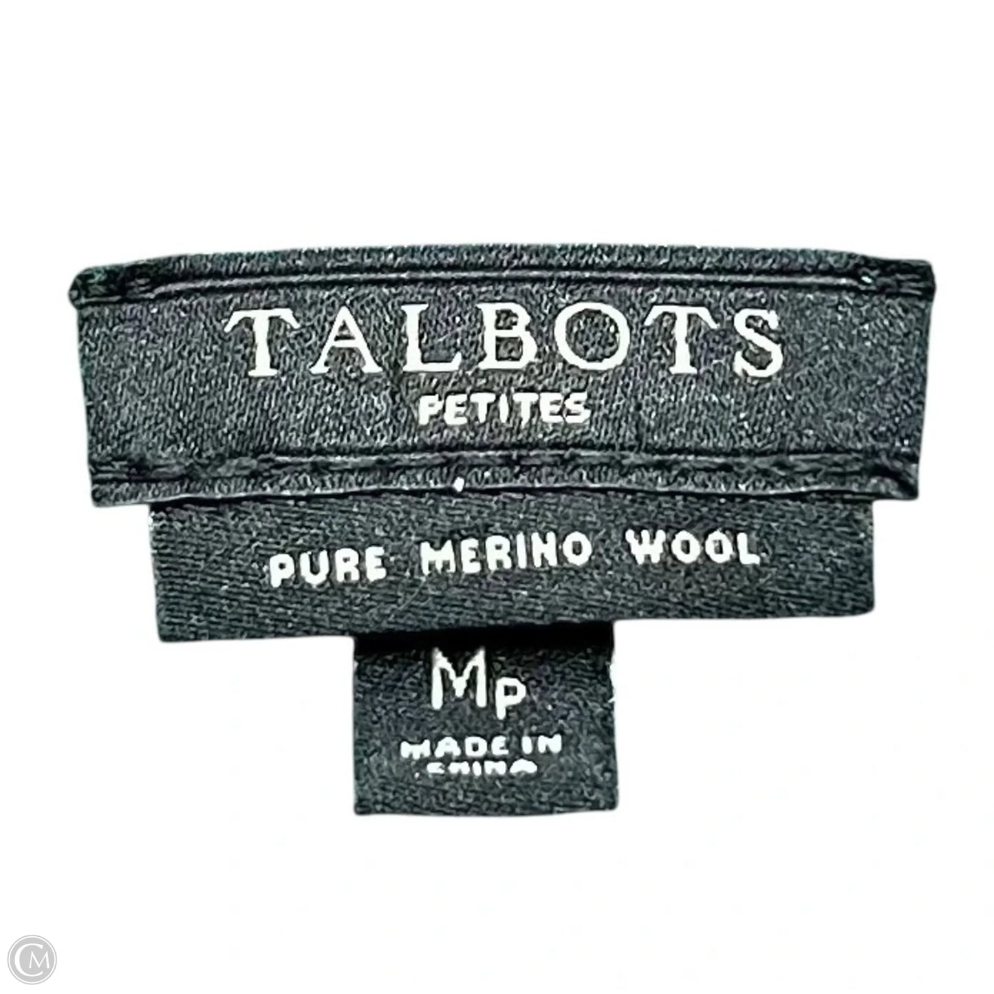 Sweater Cardigan By Talbots In Green, Size: Mp