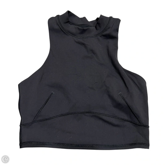 Athletic Tank Top By Lululemon In Black, Size: S