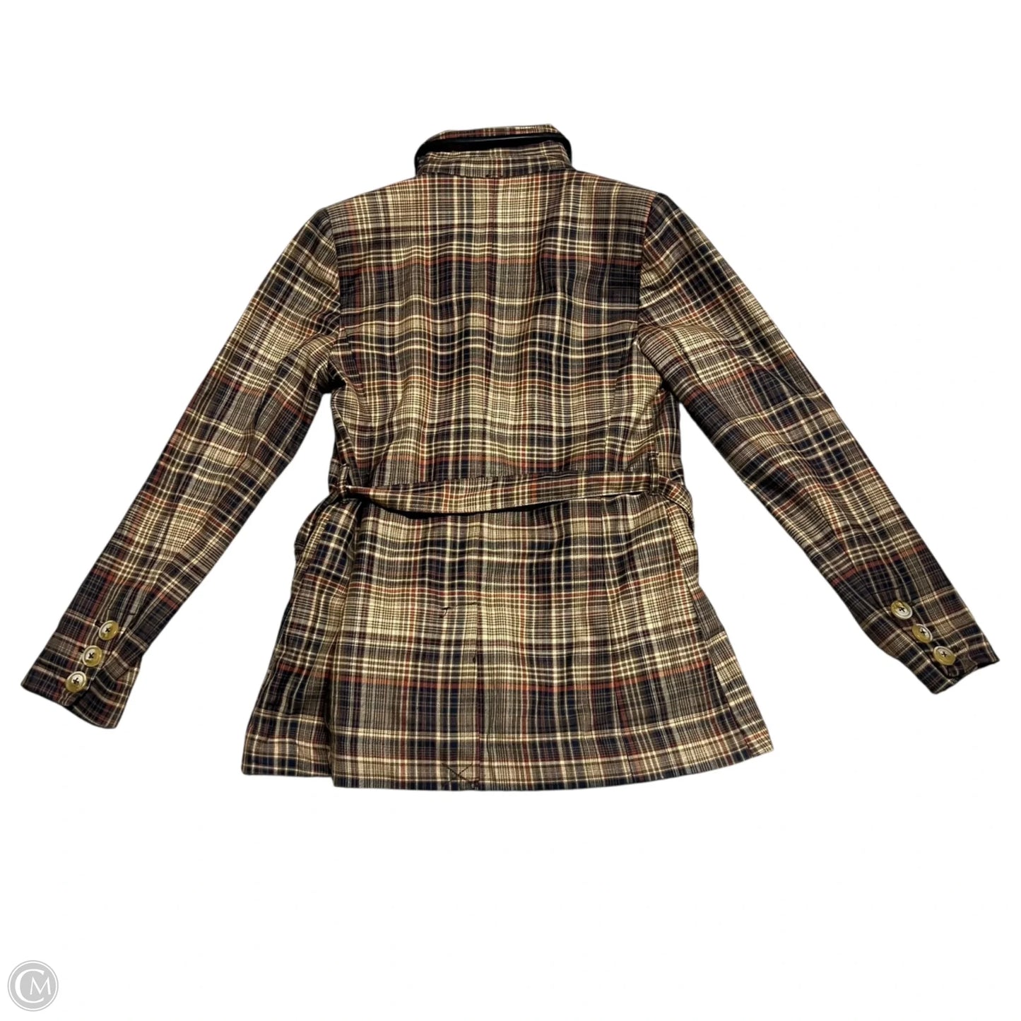 Coat Other By Free People In Blue & Brown, Size: S