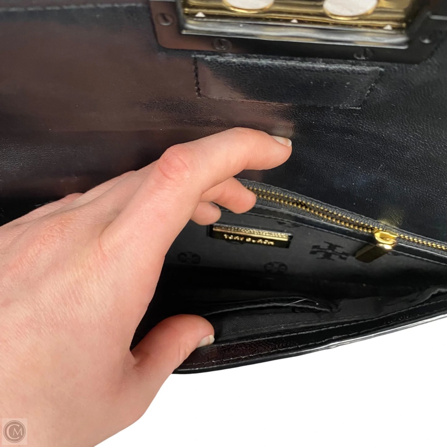 Clutch Designer By Tory Burch, Size: Medium