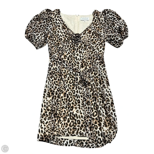 Dress Casual Short By Wayf In Leopard Print, Size: S