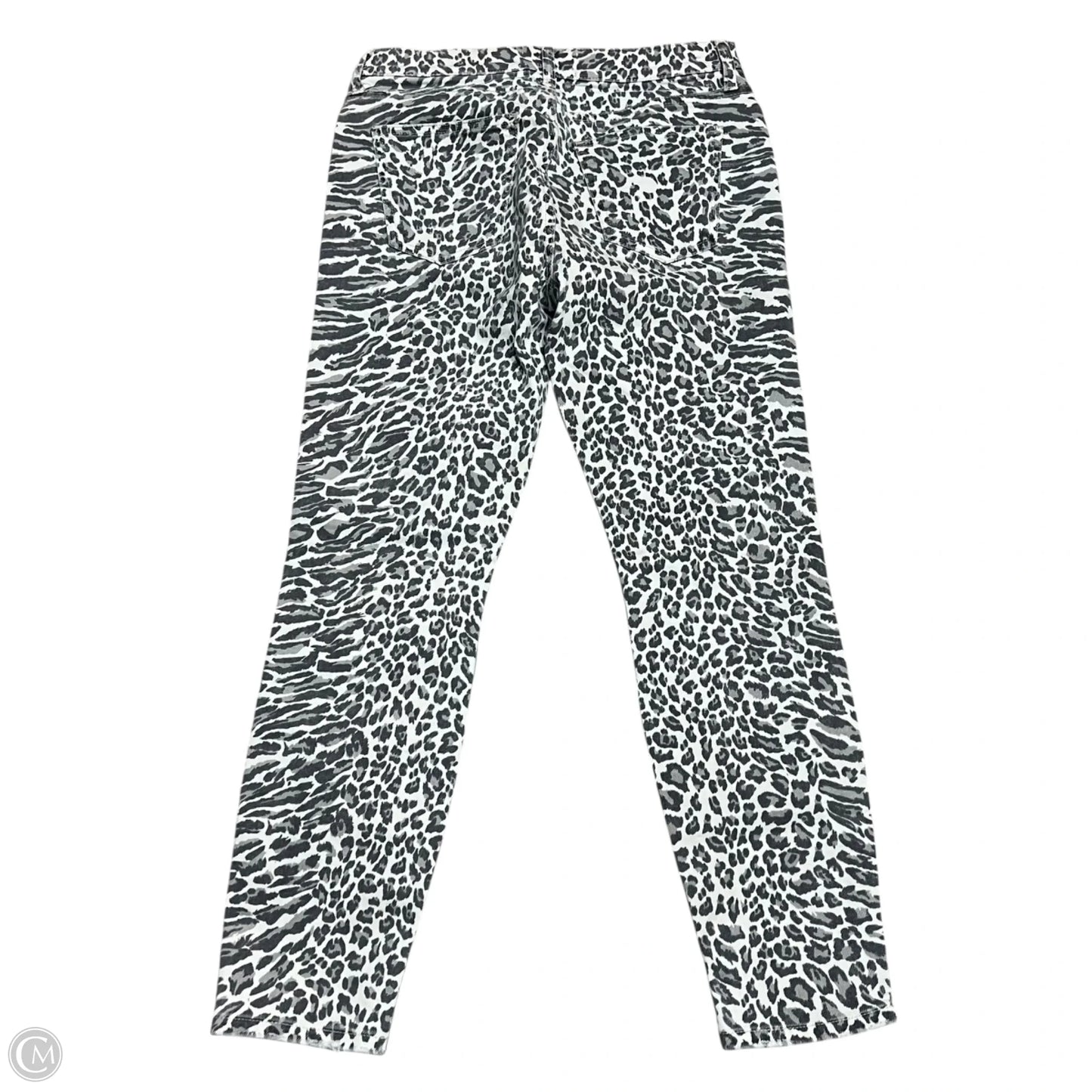 Jeans Skinny By Current Elliott In Animal Print, Size: 4