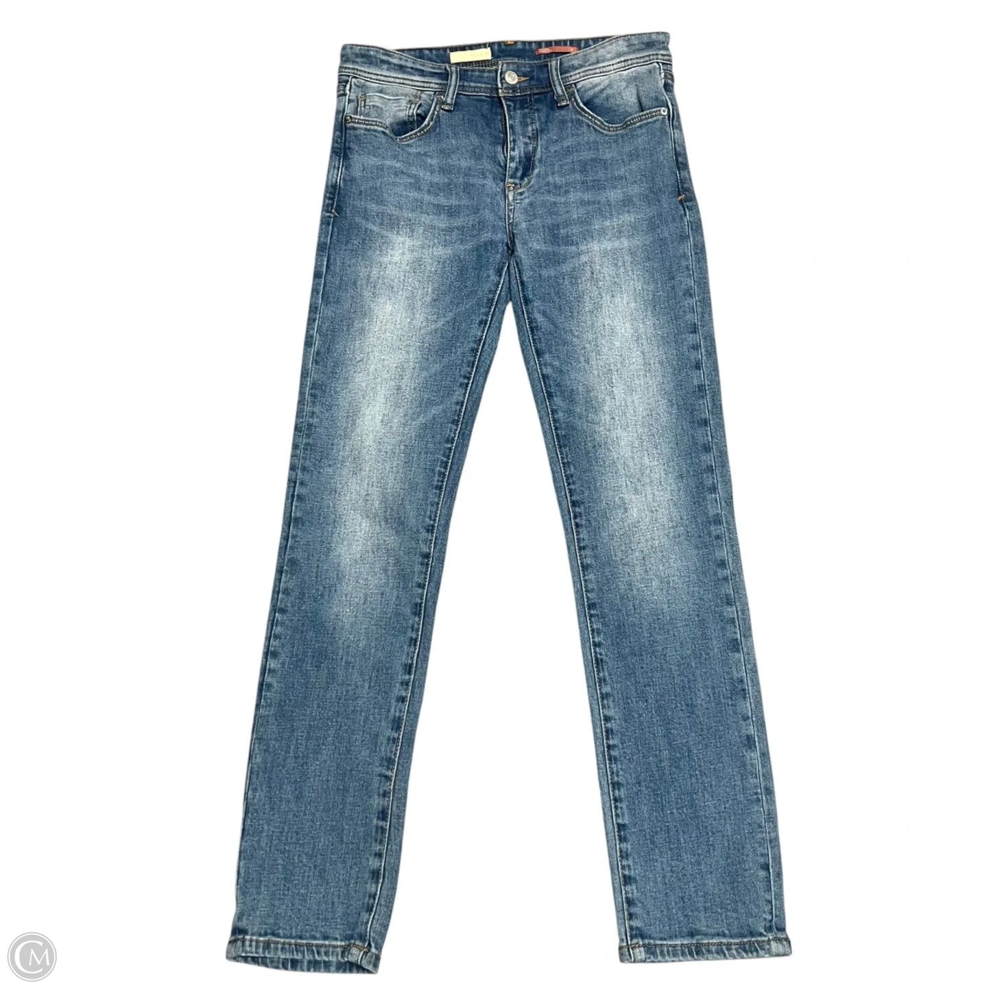 Jeans Skinny By Pilcro In Blue Denim, Size: 4
