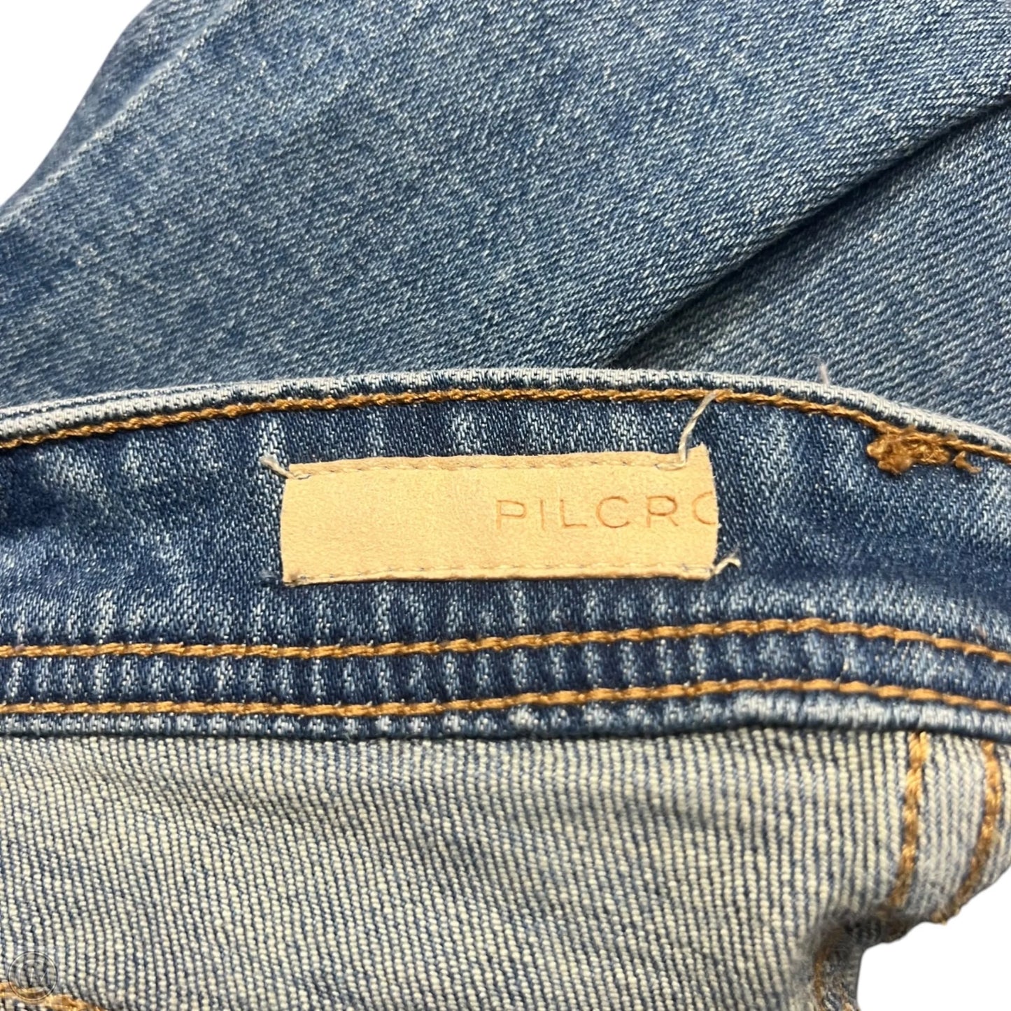 Jeans Skinny By Pilcro In Blue Denim, Size: 4
