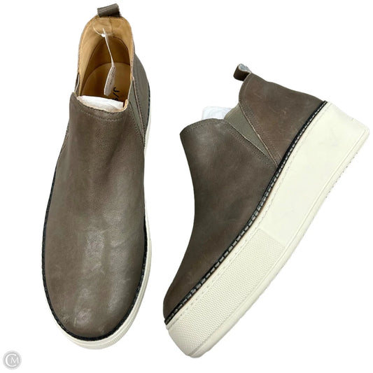 Shoes Heels Platform By J Slides In Taupe, Size: 10