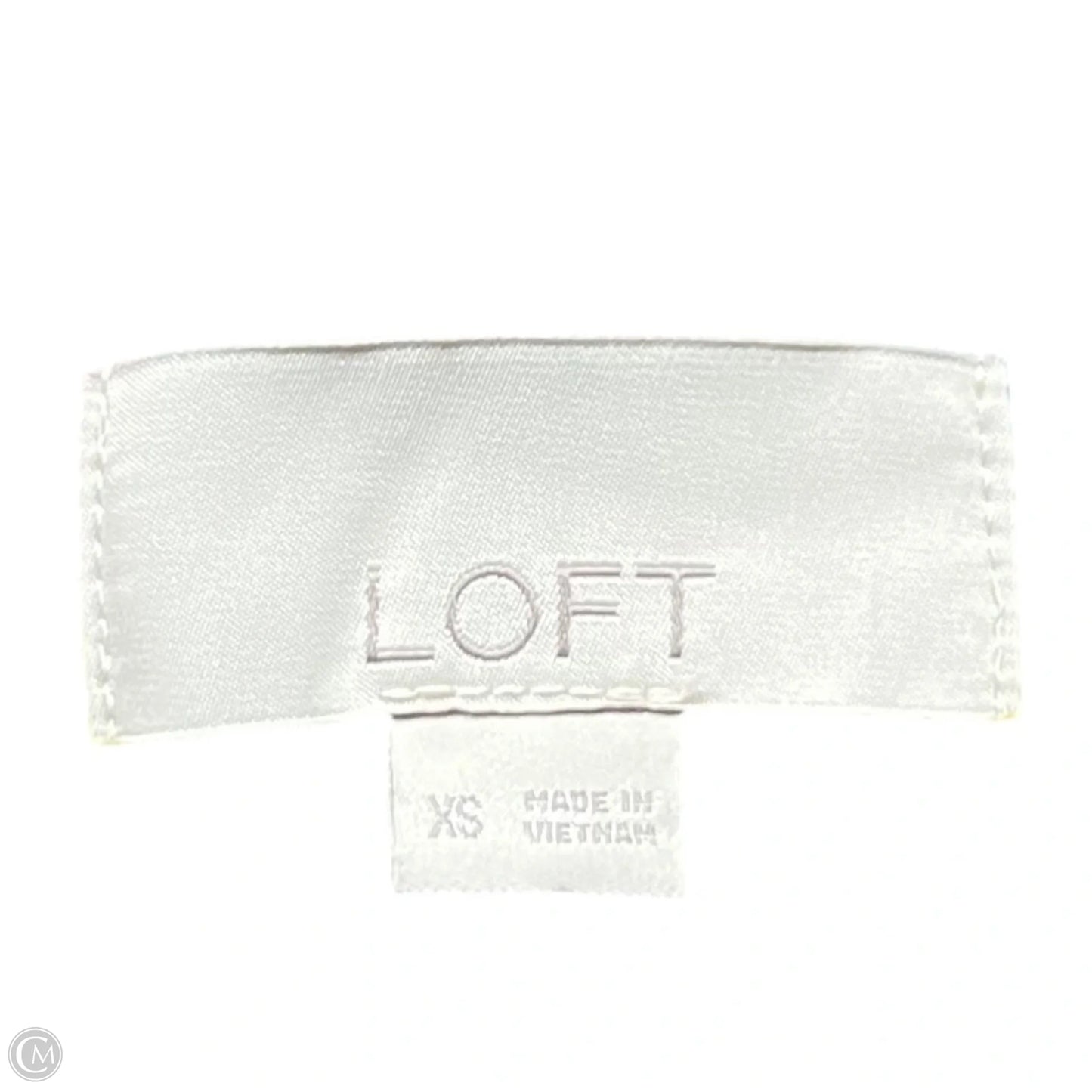 Jacket Other By Loft In Green & Red, Size: Xs