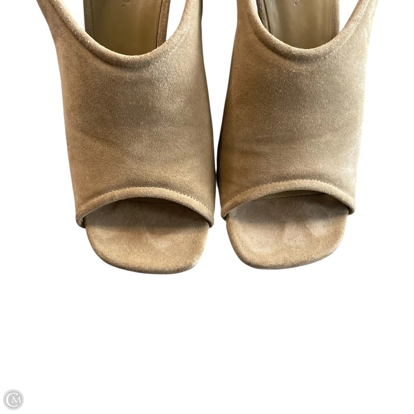 Sandals Heels Kitten By Vince In Tan, Size: 6