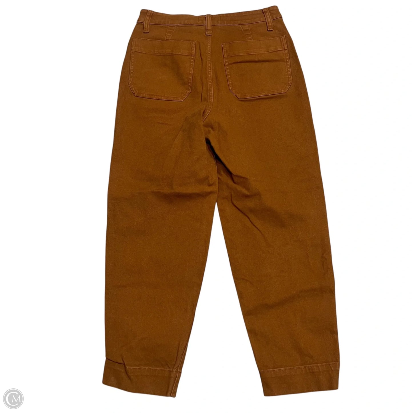 Jeans Wide Leg By Madewell In Tan Denim, Size: 4