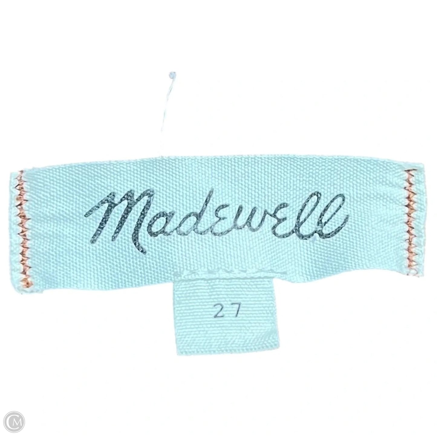 Jeans Wide Leg By Madewell In Tan Denim, Size: 4
