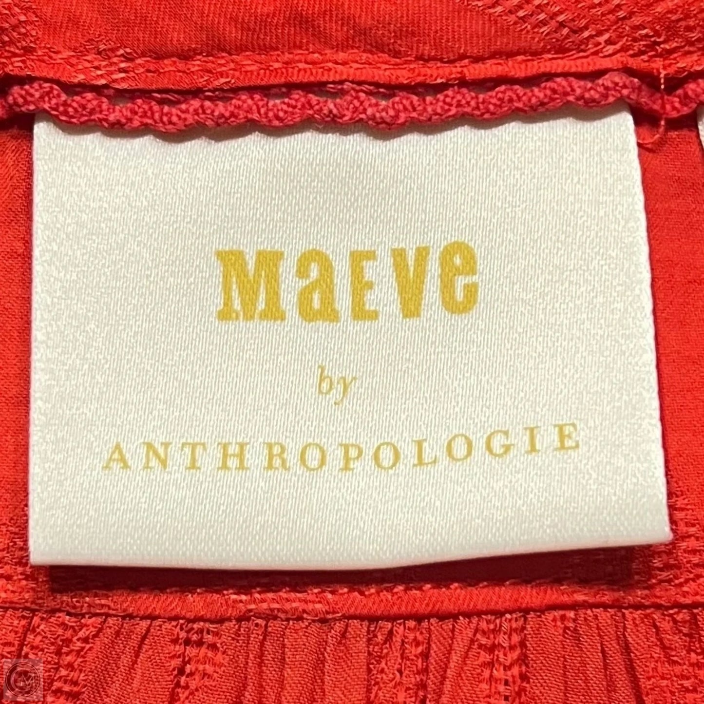 Top Sleeveless By Maeve In Red, Size: Xs