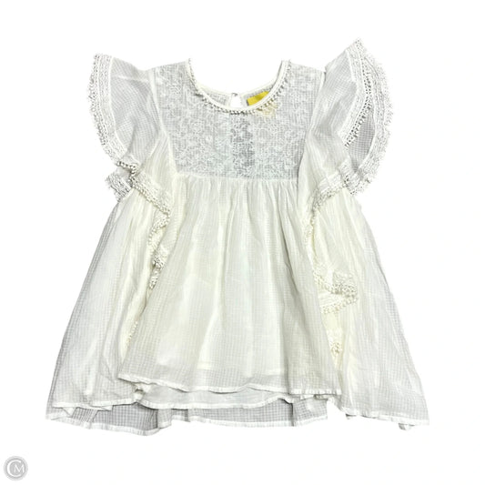 Top Sleeveless By Maeve In Cream, Size: M