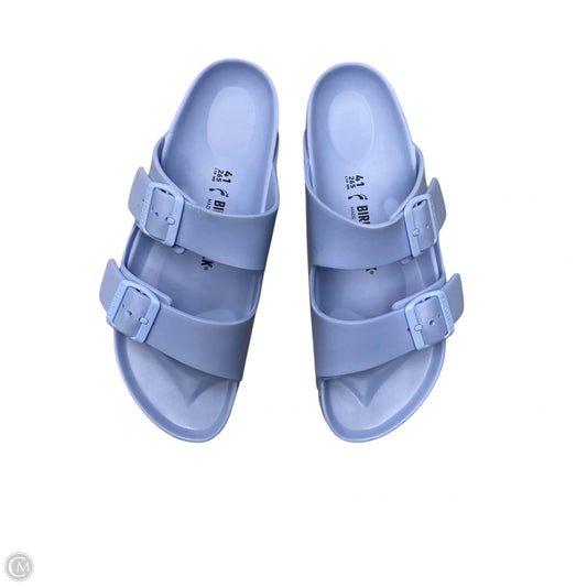 Sandals Flats By Birkenstock In Blue, Size: 10.5