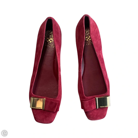 Shoes Flats By Vince Camuto In Gold & Red, Size: 7.5