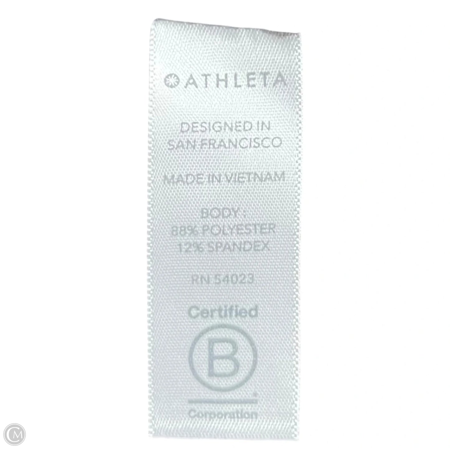 Athletic Top Long Sleeve Hoodie By Athleta In Red, Size: S