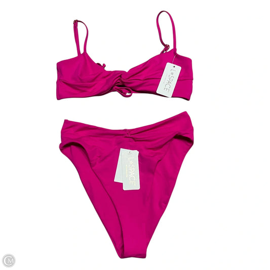 Swimsuit 2pc By Lspace In Pink, Size: M