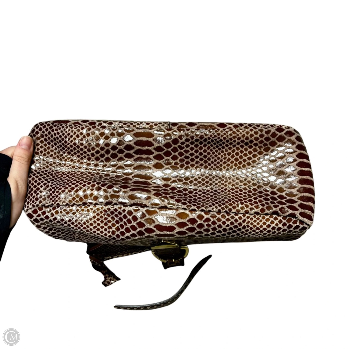 Handbag Leather By G.I.L.I , Size: Medium