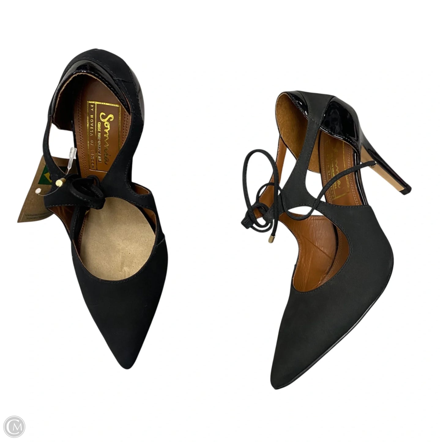 Shoes Heels Stiletto By Somnia In Black, Size: 5