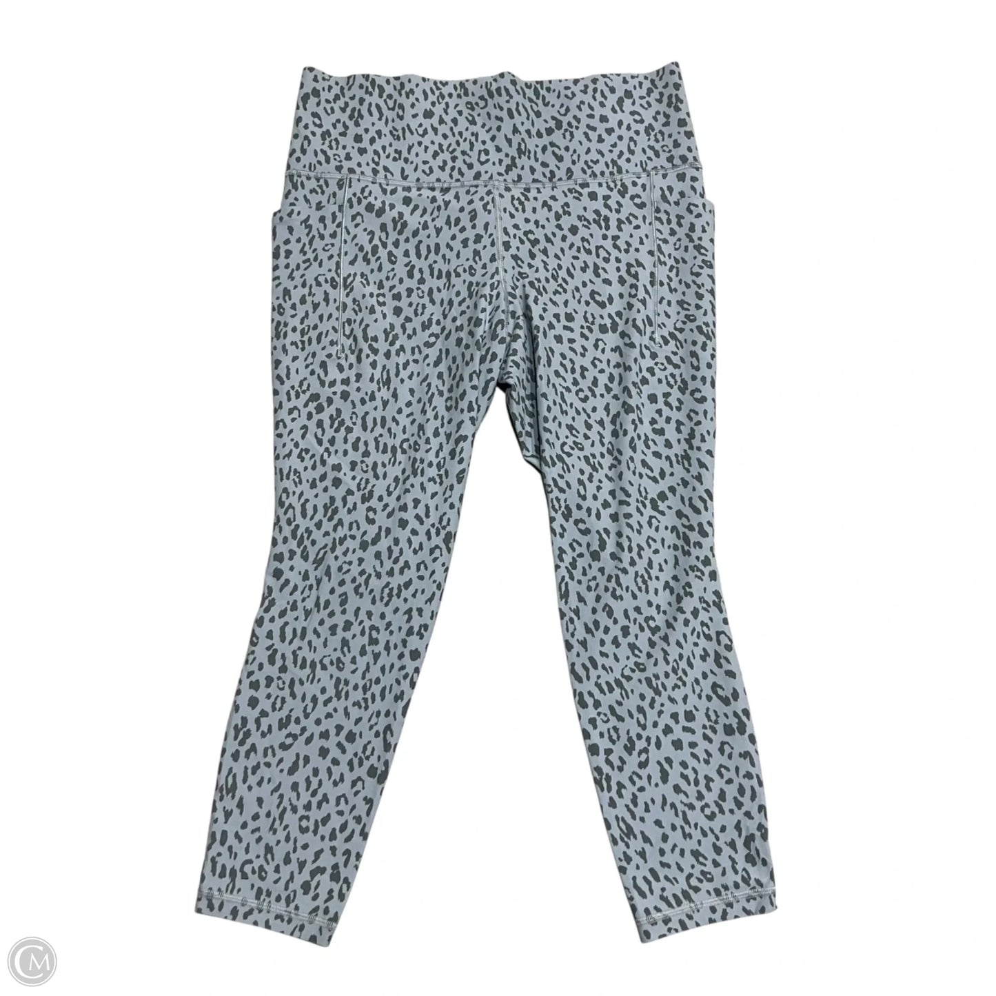 Athletic Leggings Capris By Athleta In Blue, Size: L