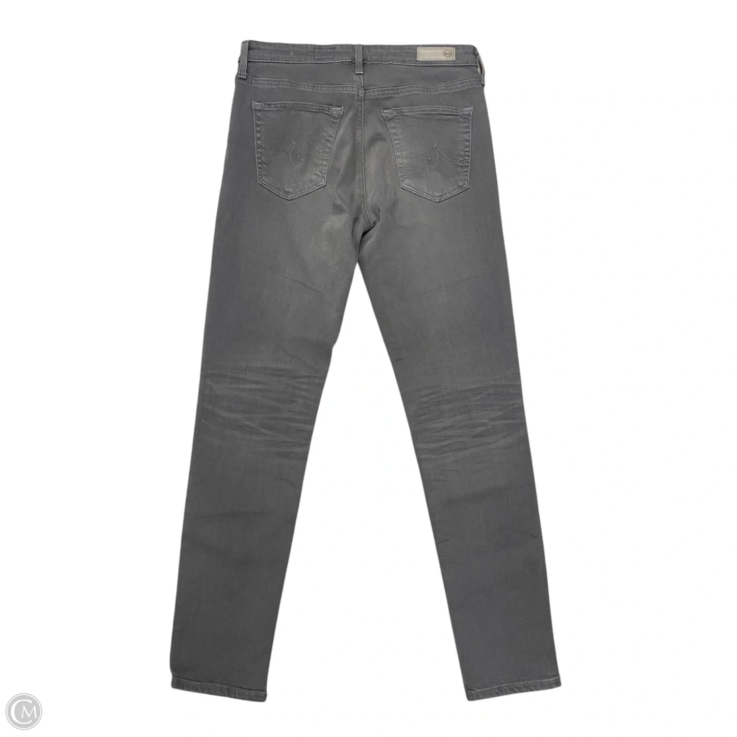 Jeans Straight By Adriano Goldschmied In Grey Denim, Size: 2