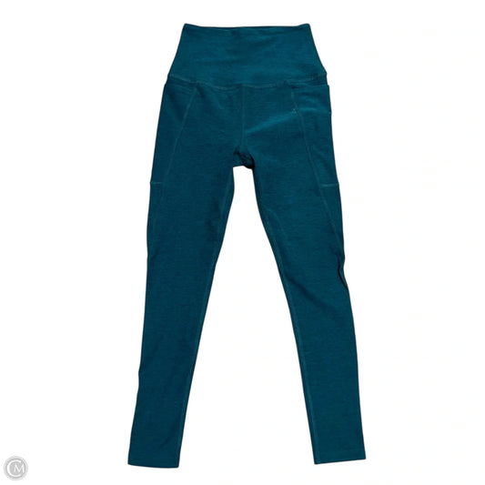 Athletic Leggings By Beyond Yoga In Green, Size: 4