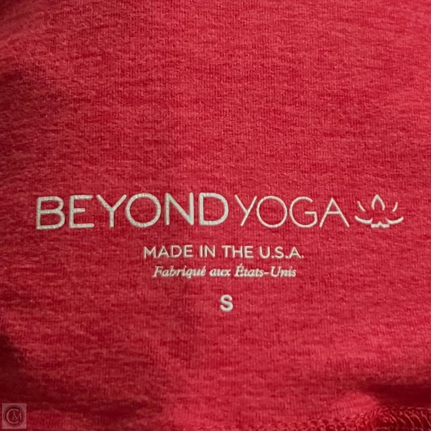 Athletic Leggings By Beyond Yoga In Red, Size: 4