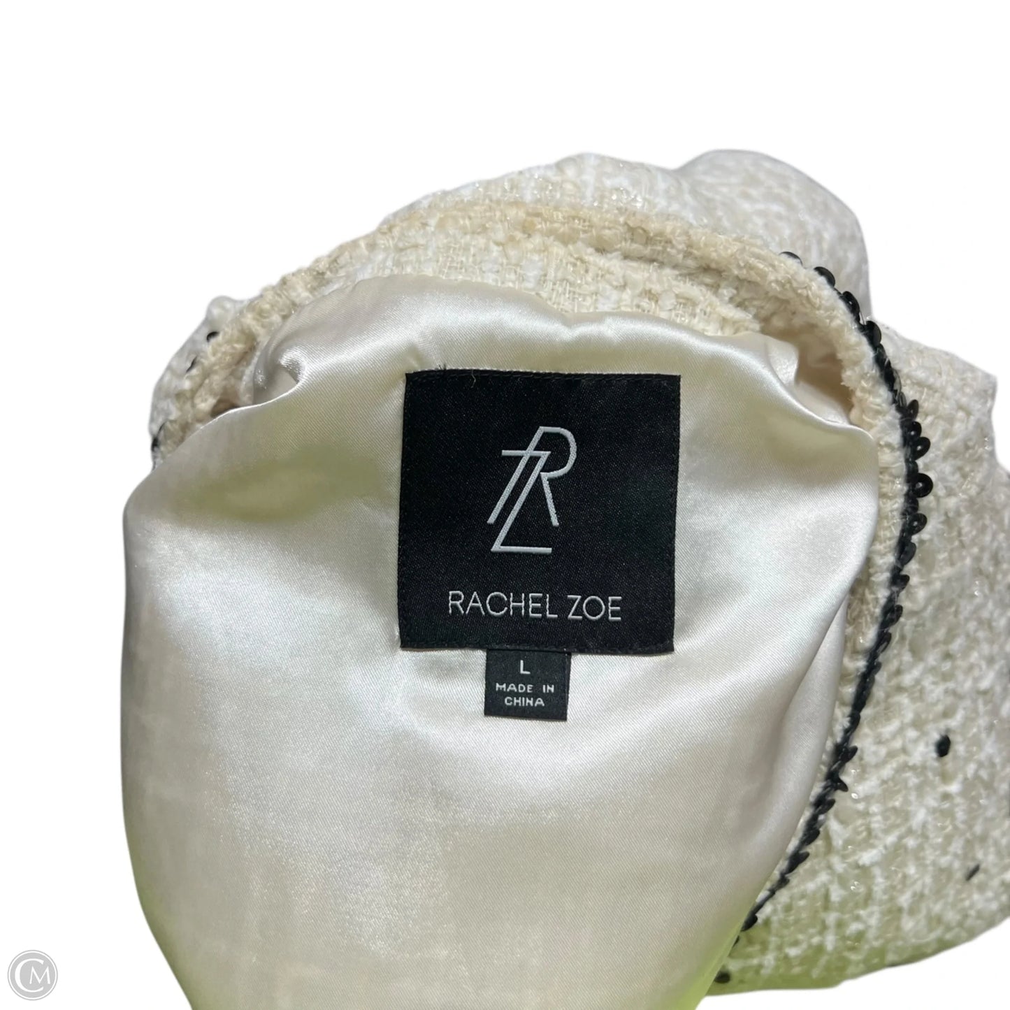 Vest Other By Rachel Zoe In Black & Cream, Size: L