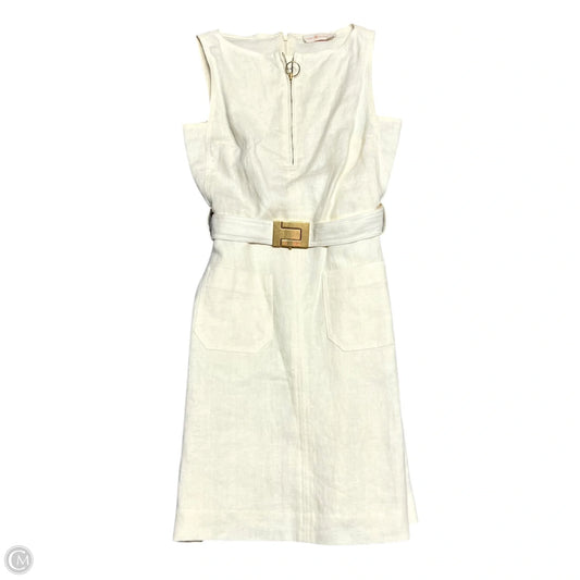 Dress Designer By Tory Burch In Cream, Size: Xs