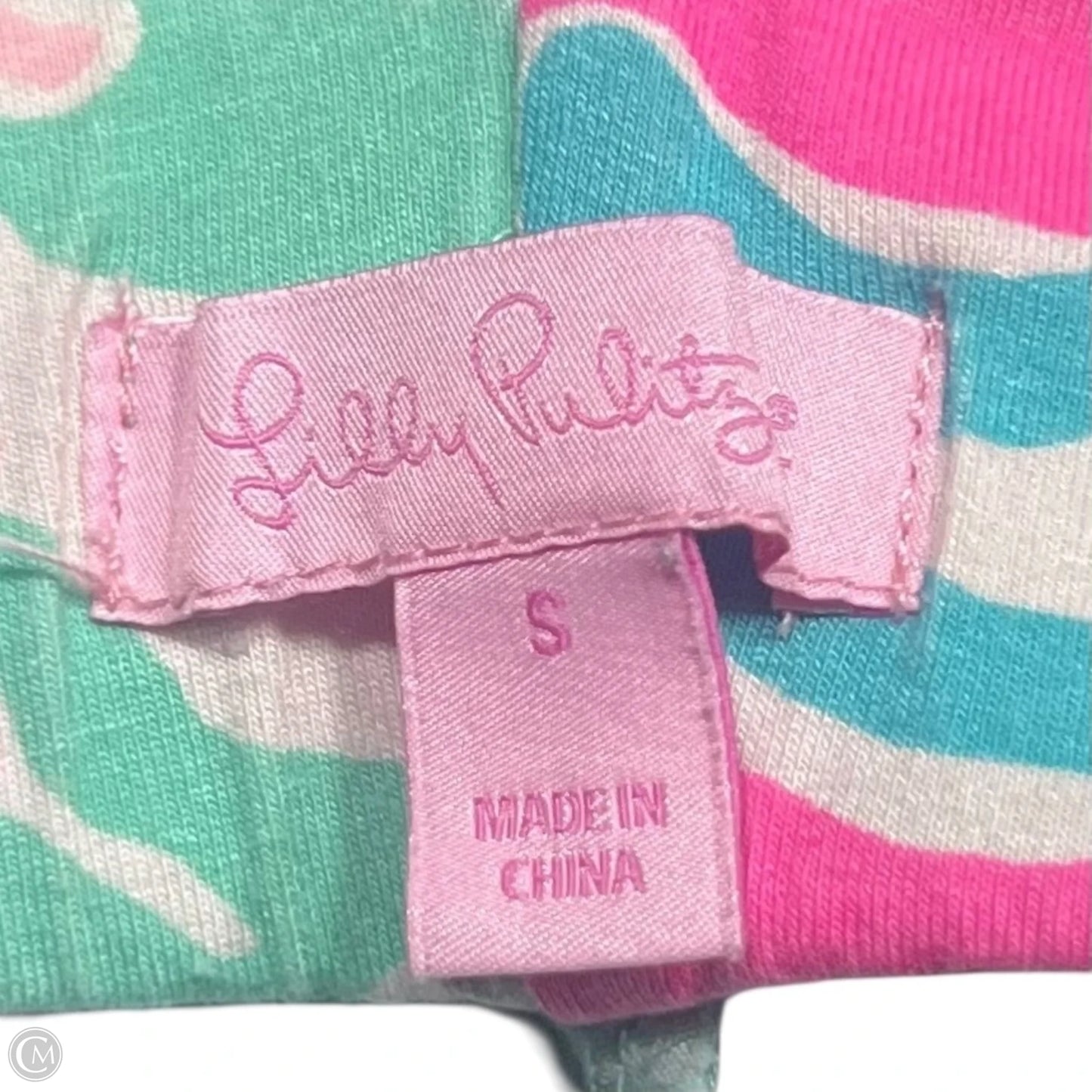 Pants Designer By Lilly Pulitzer In Blue & Pink, Size: 4
