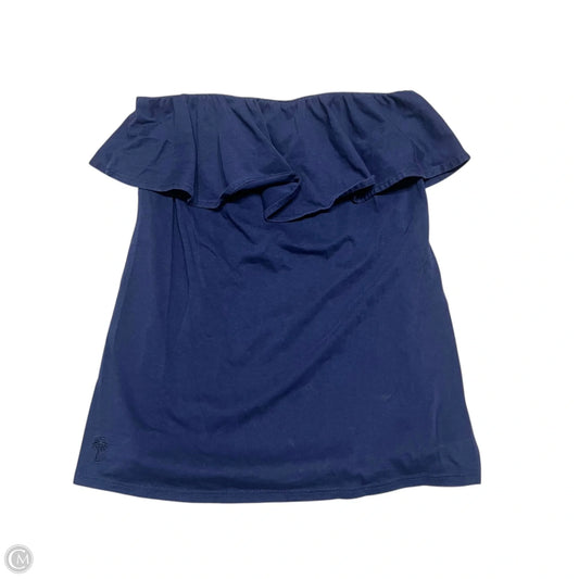 Top Sleeveless Designer By Lilly Pulitzer In Navy, Size: S