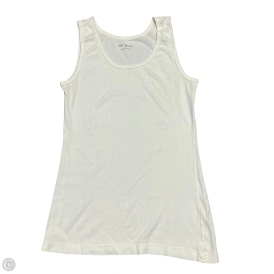 Top Sleeveless Designer By Tory Burch In Cream, Size: S