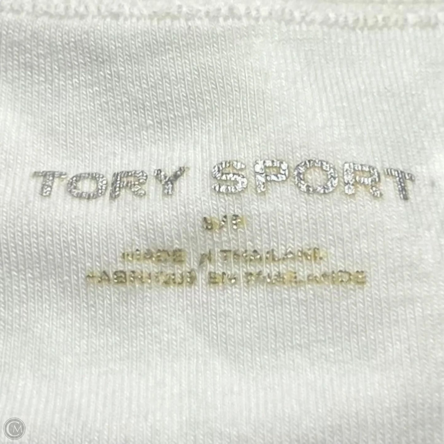 Top Sleeveless Designer By Tory Burch In Cream, Size: S
